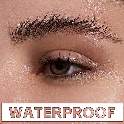 Boobeen Brow Wax Clear, Waterproof Eyebrow Wax Styling Pencil, Shaping with Slanted Tip Application, Long-Lasting Hold