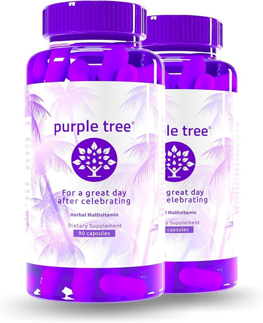purple tree Post-Celebration Wellness Supplement