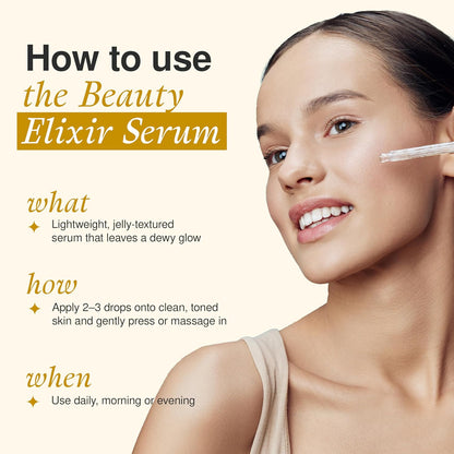 Collagen Serum For Face with 24k Gold - Dermatologist Tested - Anti Aging, Ultra Hydrating, Fine Lines & Wrinkle Treatment - Clean Beauty Korean Skin Care for All Skin Types - 1.69oz