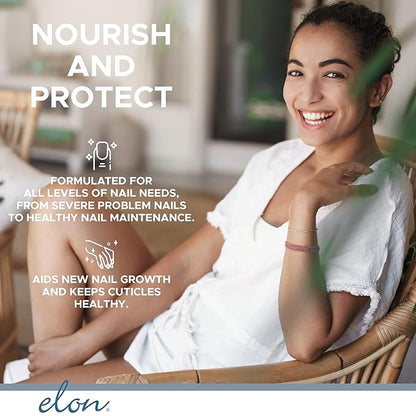 Elon Lanolin-Rich Nail Conditioner, Strengthens