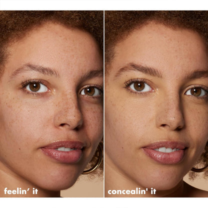 e.l.f. Hydrating Camo Concealer, Covers Blemishes & Under-Eye Circles, Full-Coverage & Delivers A Satin Finish, Vegan & Cruelty-Free, Medium Neutral