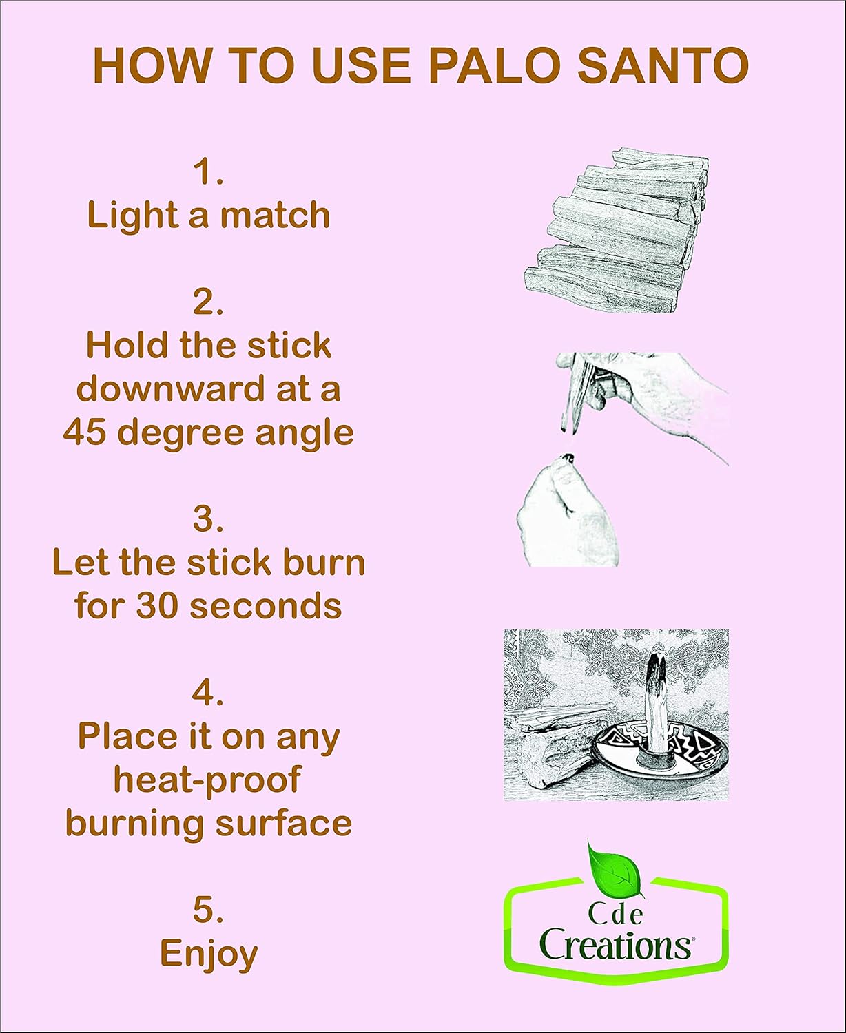 120 Palo Santo Smudging Bulk Lot Sticks, High Resin Palo Santo, Holy Wood. Premium Certified Authentic, Wild Harvested Incense Stick for Purifying, Cleansing, Healing (120 Sticks)