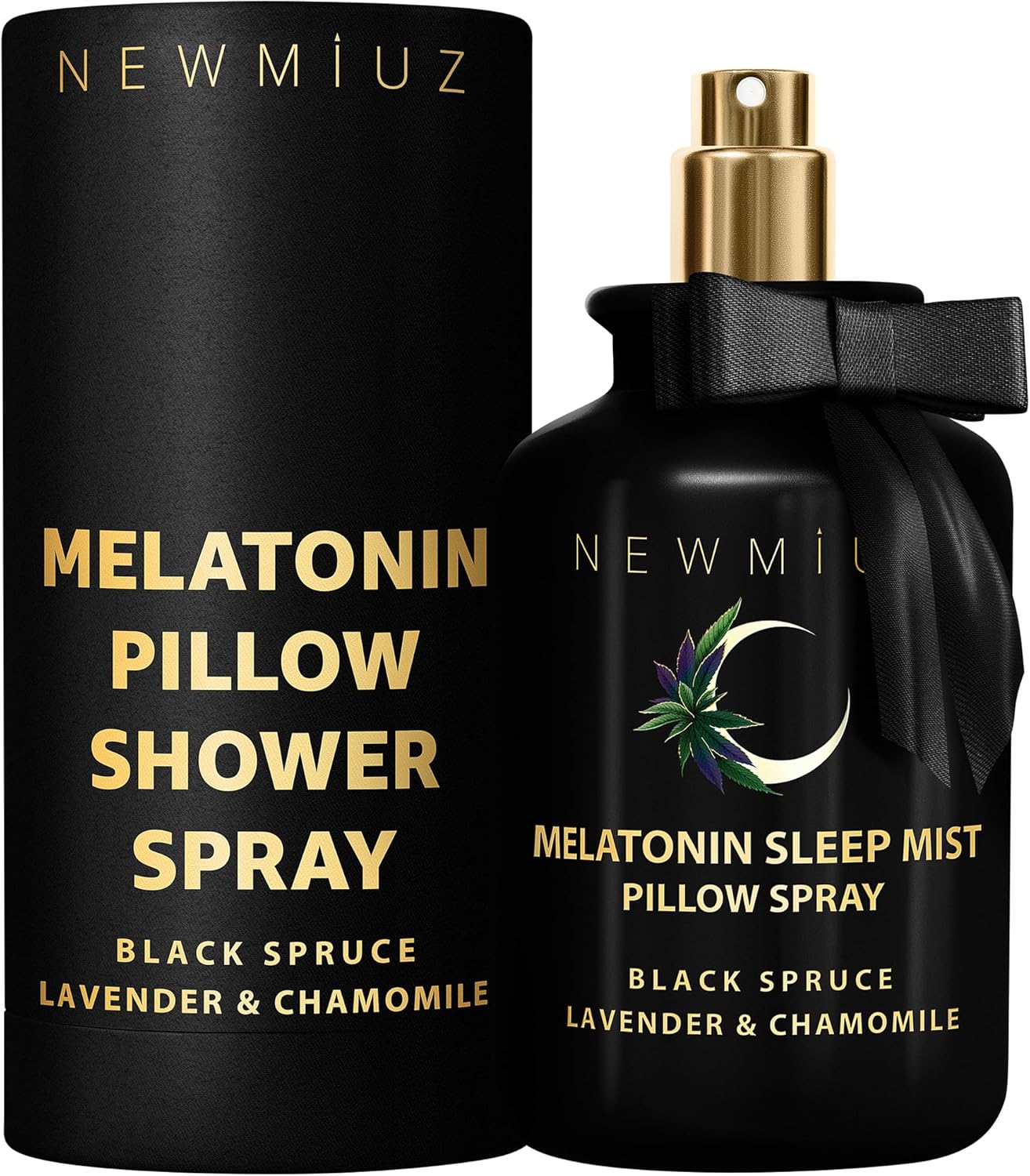 Deep Sleep Pillow Spray Lavender Chamomile Essential Oil Aromatherapy Mist for Sleep Relaxation Calming Stress Relief Bedtime Shower Spray Luxury Gift