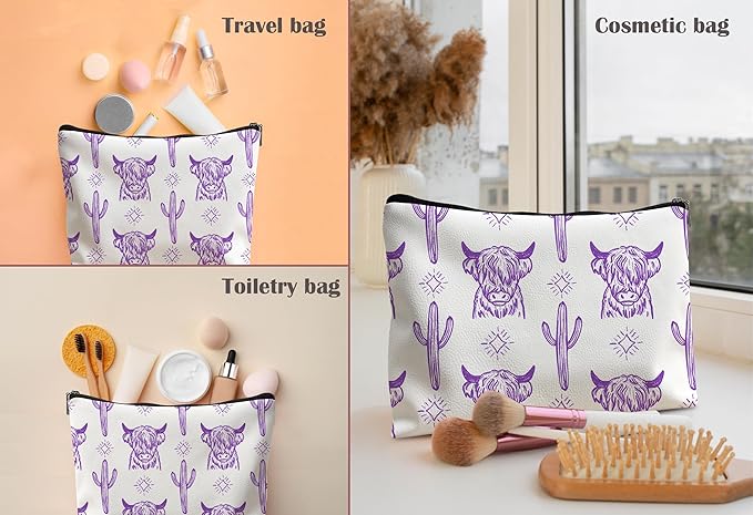 Western makeup bag,western gifts for