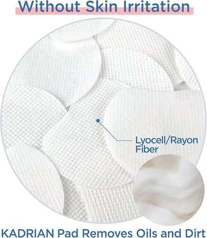 Kadrian double-sided facial pads -