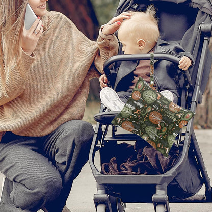 2Pcs Forest Animals Print Wet Bags, Wet Dry Bag Reusable for Swimsuit, Travel, Diapers, Pool, Beach, Dirty Yoga Gym Clothes, Toiletries, Makeup Bag, Zipper Pouch Waterproof Birthday Christmas Gifts