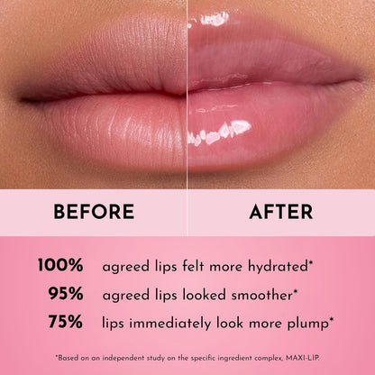 Lawless Forget the Filler Lip Plumping Line Smoothing Gloss - Strawberry Popsicle - Premium Volumizing Lip Gloss with Natural Ingredients Designed to Plump, Firm, and Hydrate Lips 0.11 oz