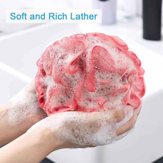Amazerbath loofah sponge 60g/piece, exfoliating