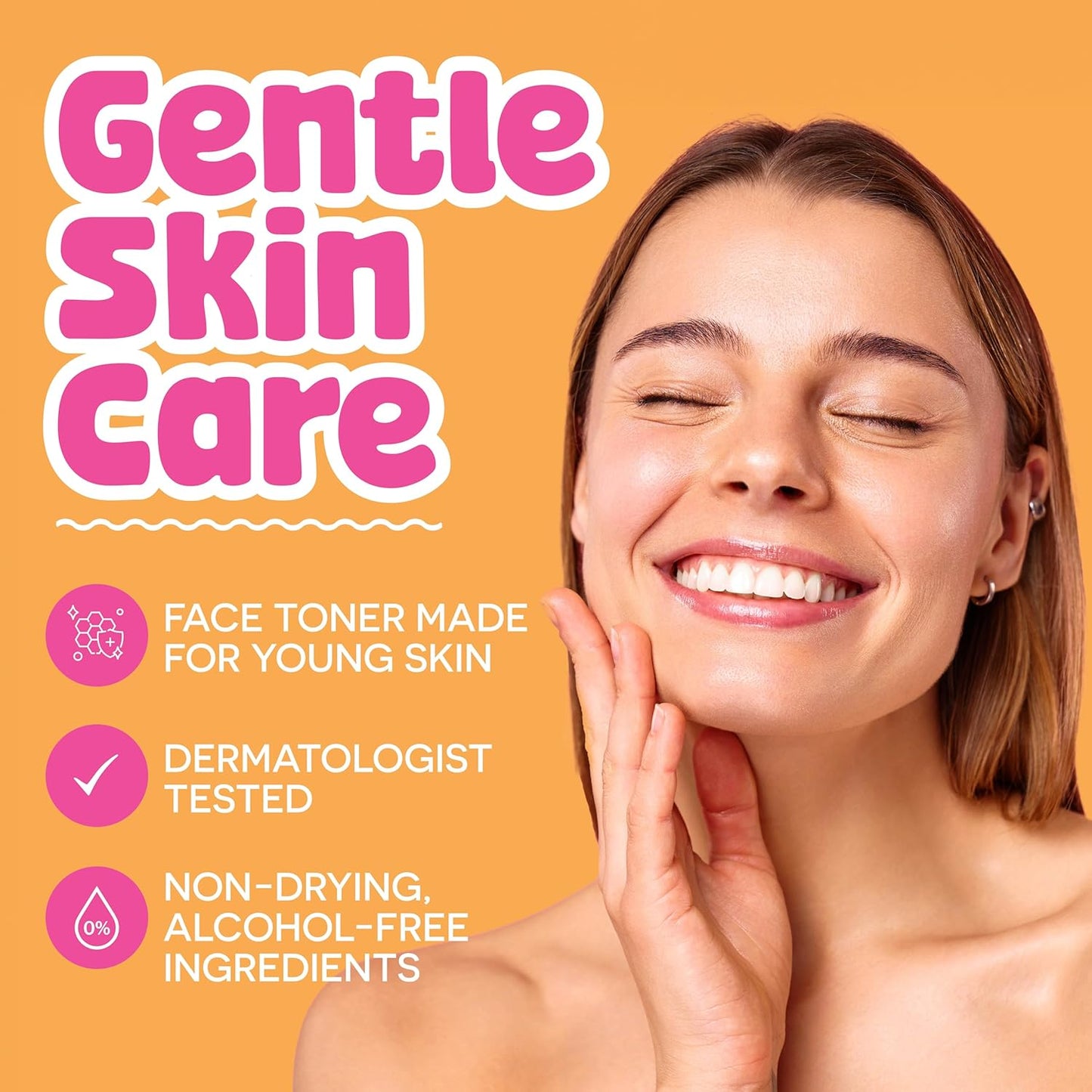 BeYouTiful Clarifying Face Toner, Preppy Skin Care for Balanced Skin, Gentle and Cleansing Facial Skincare for Teens, Tweens, and Kids, Girls and Boys Gifts, 5 fl oz, Ages 8-17