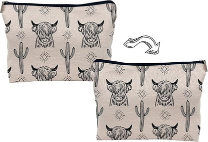 Western makeup bag,western gifts for