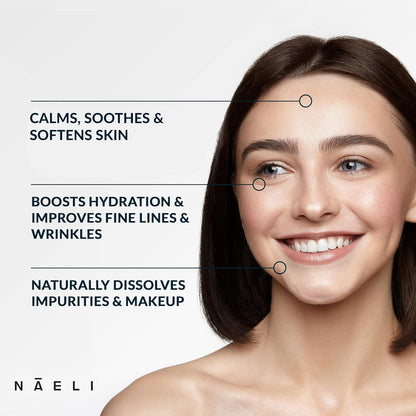 Gentle Face Cleanser - All Natural Anti Aging Vitamin C Face Wash for Sensitive & Dry Skin with Hyaluronic Acid & Antioxidants - Vegan & Cruelty Free, 4 oz