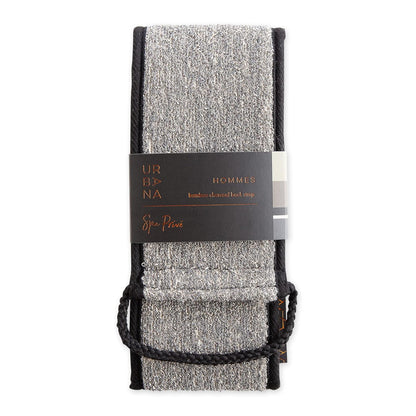 Urbana Spa Prive Men's Bamboo Charcoal Collection, Back Strap