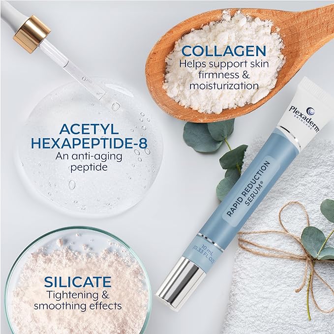 Plexaderm rapid reduction eye serum