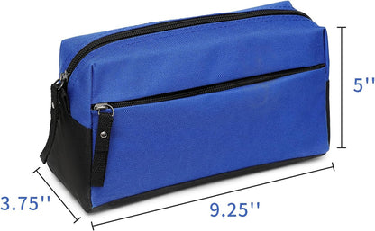 BuyAgain Toiletry Bag, Toiletry Travel Bathroom Bag Waterproof Cosmetic Make up Pouch Dopp Kit For Men or Women, Royal Blue