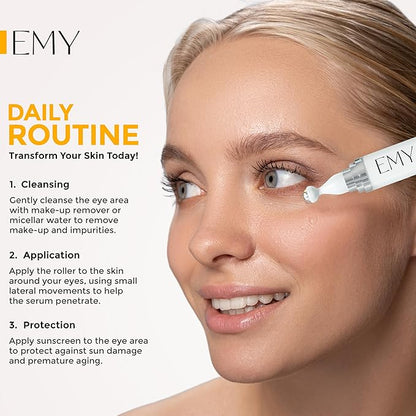 Eye roller serum acid hyaluronic