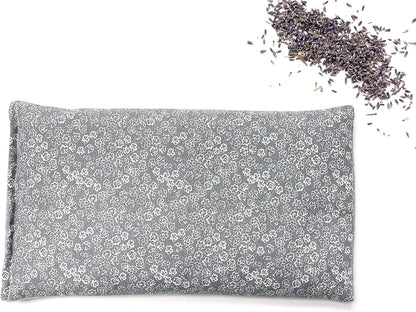 SacksyThyme Microwave Heating Pad for Back, Neck, Menstrual Cramps, Shoulders, Leg Pain Relief - Hot Moist Microwavable Therapy Pack - Flaxseed Hot & Cold Pad Made in USA (Size: 12 x 7) Lavender