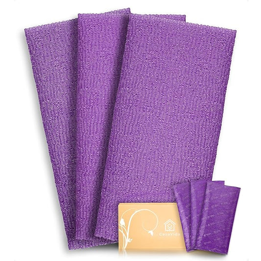 Casavida exfoliating washcloth back scrubber