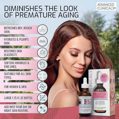 Advanced clinicals 10% glycolic acid
