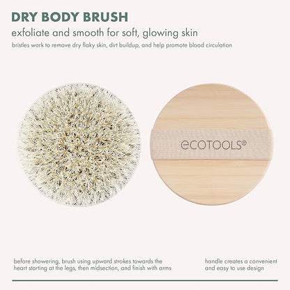 Ecotools dry body brush, cruelty-free