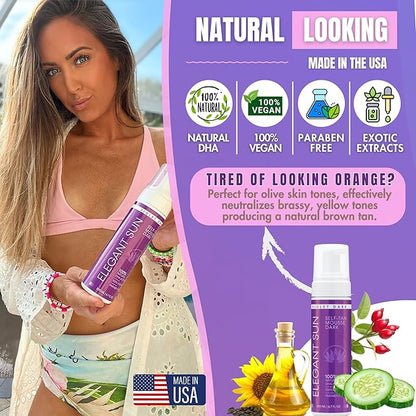 Self Tanner Mousse with Mitt,