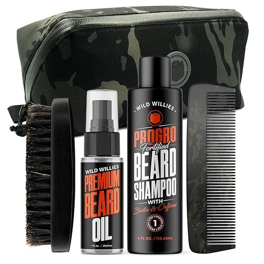 Wild willies beard care kit