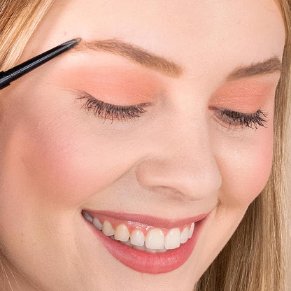 Billion Dollar Brows On Point Waterproof Micro Eyebrow Pencil - Blonde and Self-sharpening Tip for Natural, Blendable Lines