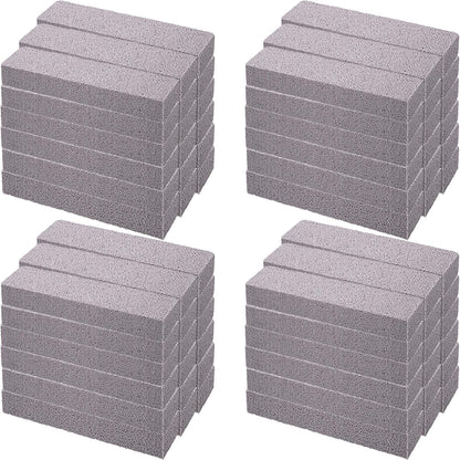 Chinco 72 Pack Pumice Stick for Cheaning, Pumice Scouring Stone Pad Removing Stain Grime Without Leaving Scratches for Kitchen Oven Stove Home Bathroom Toilet Pool House Cleaning Supplies