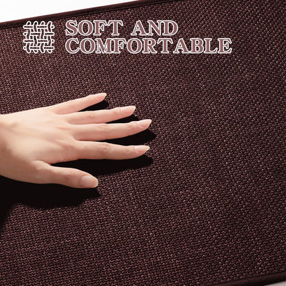 chakme Bathroom Rugs Mat 24x17, Ultra Thin Non Slip Bath Mat Small Quick Dry Absorbent Bath Mat for Bathroom Floor, (Dark Purple, 24"x17")