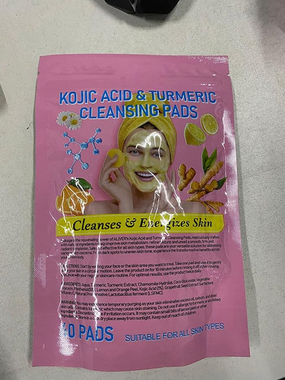 Turmeric kojic pads, turmeric kojic
