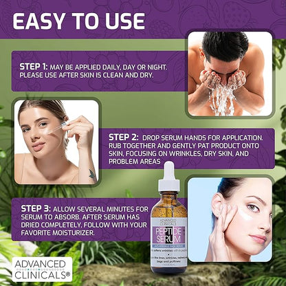 Advanced clinicals 6x concentrate peptides