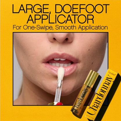 Vacation Chardonnay Lip Oil SPF 30, Sunscreen for Lips, Hydrating Lip Oil, Caramel Vanilla Flavored Lip Gloss, Non-Sticky Lip Balm with SPF 30, Vegan, 0.2 Fl. Oz. (Pack of 2)