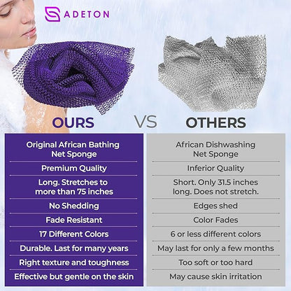 Adeton african net cloth, long