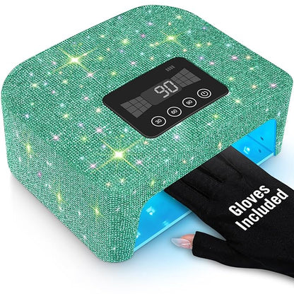 Cordless uv nail lamp, 120w