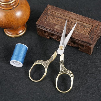 embroidery scissors-Glexal 5 Inch Vintage