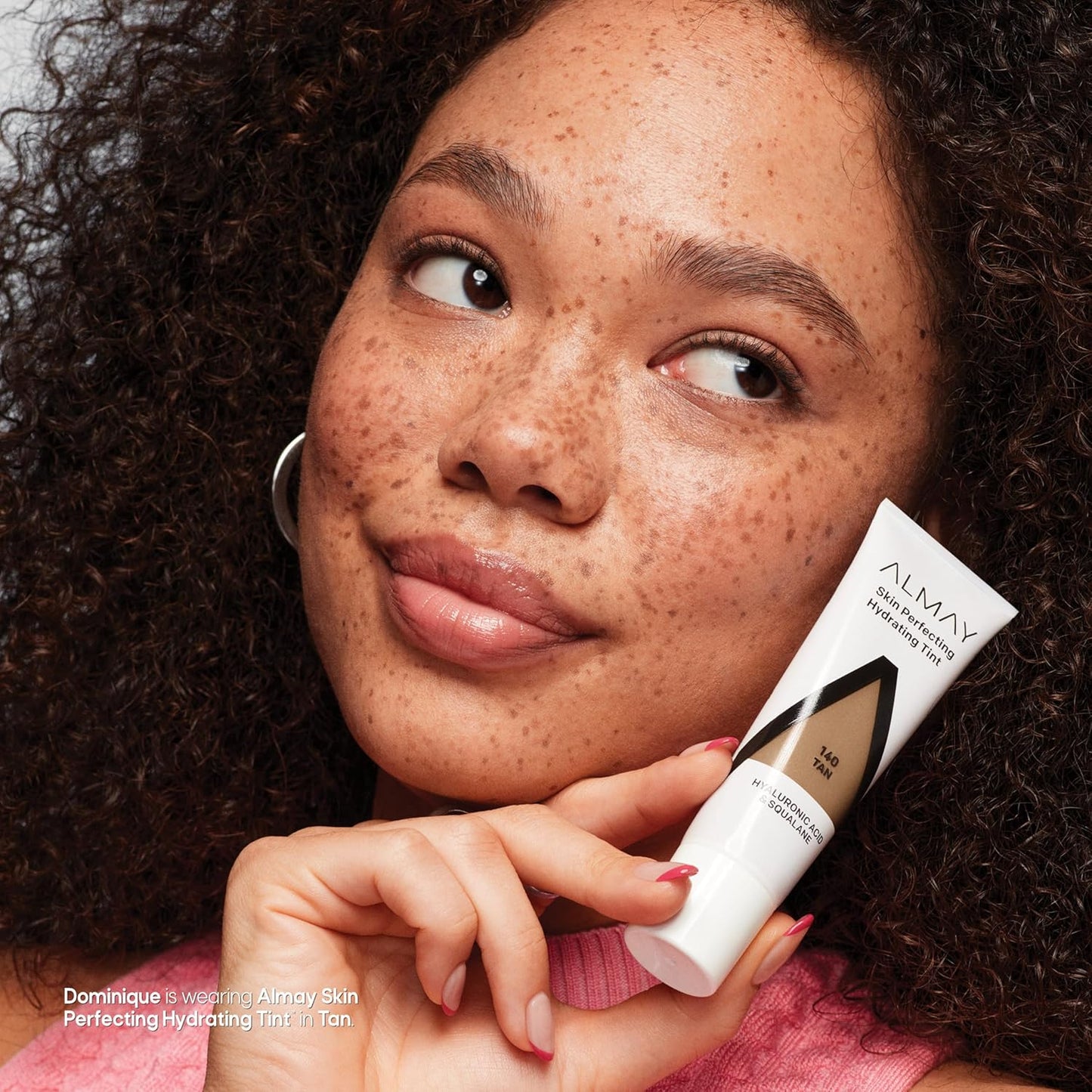 Almay Hydrating Liquid Foundation Tint, Lightweight with Light Coverage, Naturally Dewy Finish, Hypoallergenic, Dermatologist TestedFragrance Free, 140 Tan, 0.94 fl oz.