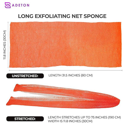Adeton african net sponge, exfoliating