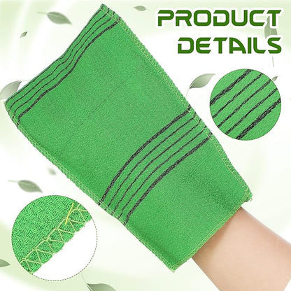 12 pcs exfoliating washcloth, korean
