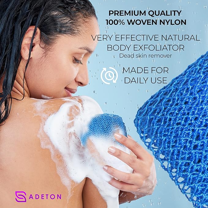 Adeton african net sponge, exfoliating