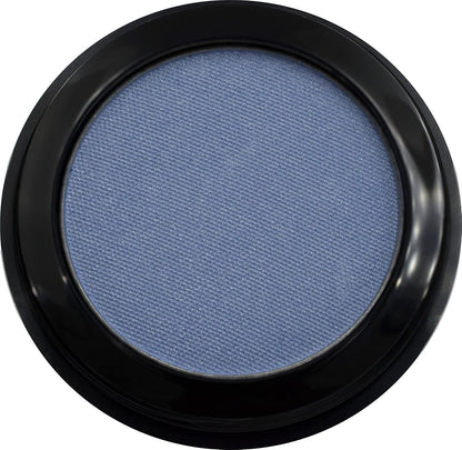 Light Pale Blue Velvet Shimmering Robins Egg Opaque Pressed Powder Single Vegan Eyeshadow; Talc, Paraben & Cruelty Free