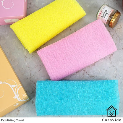 Casavida exfoliating washcloth back scrubber