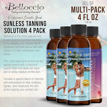 Belloccio Sunless Tanning Solution Variety
