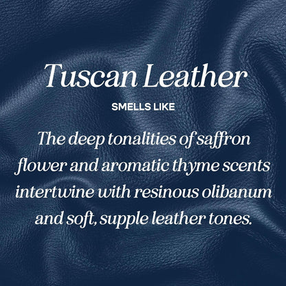 CANDECraftCo Premium Fragrance Oil – Diffuser Oils Fragrances Scented for Home, Candle Soap Making Supplies, Aromatherapy Blends for House (0.34 Fl Oz) (2-Pack, Tuscan Leather)