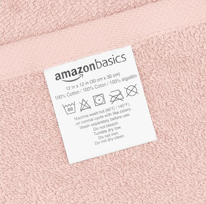 Amazon basics face towels for