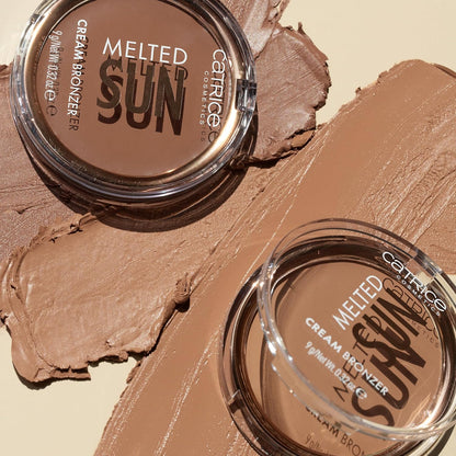Catrice | Melted Sun Cream Bronzer, Easy to Blend Buildable Coverage for Long Lasting Bronzed Glow, Vegan & Cruelty Free, Without Parabens, Oil & Microplastic Particles (30 | Pretty Tanned)