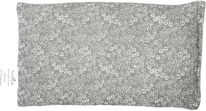 SacksyThyme Microwave Heating Pad for Cramps, Back, Neck, Shoulders, Leg Pain - Reusable Heat Pack, Hot Moist Microwavable Therapy Pack - Unscented Flaxseed Hot Compress Made in USA (Size: 12" x 7")