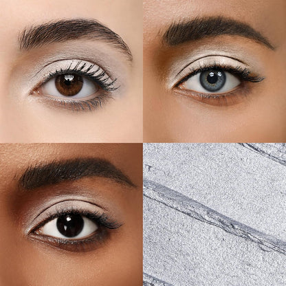 Longwear Cream Eye Shadow Sticks(21 Star Shimmer), Smudge-Proof, Waterproof Eyeshadow,Silky Formula Glitter With Makeup Brush,Silk Eyeshadow Stick