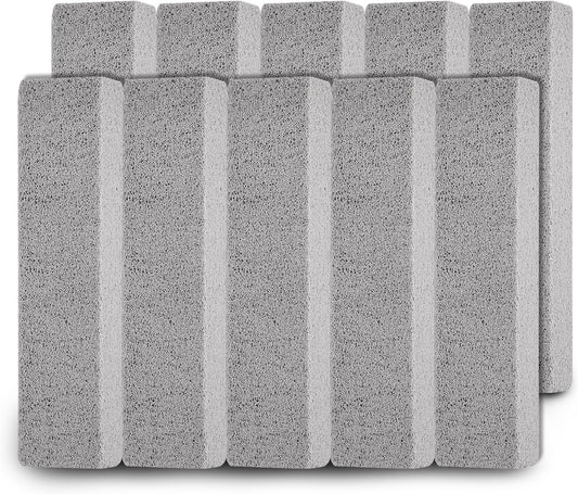 10pcs Pumice Stone Toilet Bowl Cleaner for Cleaning Pumice Bulk Cleaning Stones for Toilet Bowl Stove Pool Tile Bath Household Kitchen Grill Oven Stain Removal