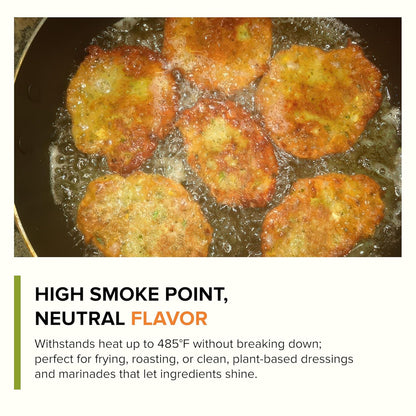 Grapeseed Oil – Cold Pressed & 100% grape oil | “Good Inside and Out” Beauty & Cooking Oil | High-Heat, Non-GMO, Kosher, Vegan | For Skincare, Hair, Massage, Soap & Gourmet Recipes | 5 Liter Jug