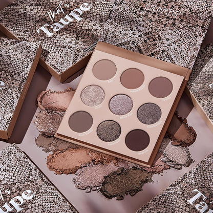 ColourPop That's Taupe Eyeshadow Palette - Cool-Toned Shadow Palette with Metallic and Matte Finishes - High-Pigment Eye Makeup with a Long-Wearing Formula (0.3 oz)