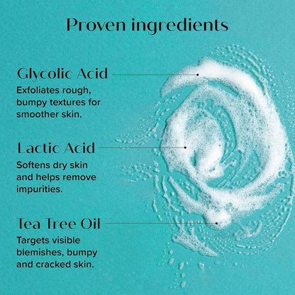 Medix 5.5 Exfoliating AHA Glycolic Acid Face & Body Wash Cleanser + Retinol Moisturizing Body Cream Lotion Skin Care 2PC Set | Alpha Hydroxy Acid & Lactic Acid Foaming Face Wash, 2-PC